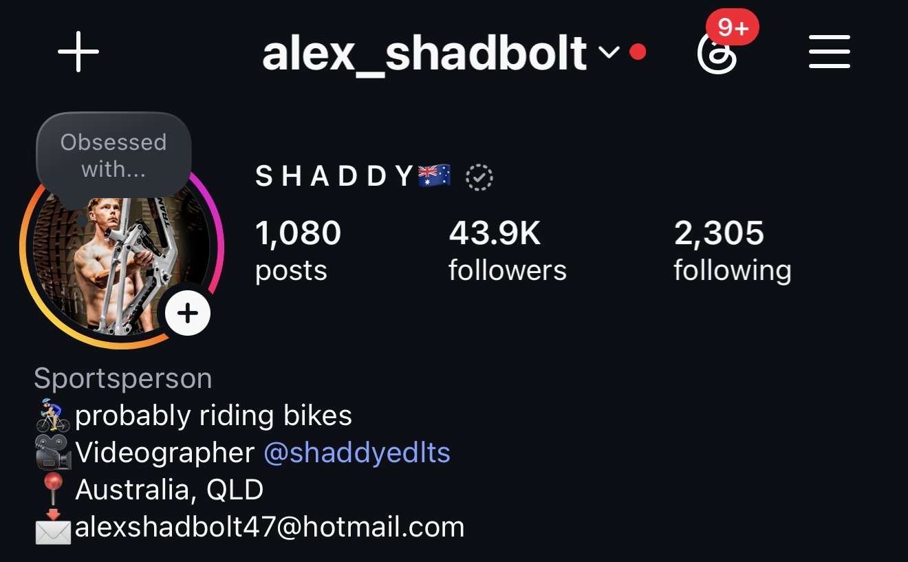 Instagram profile @alex_shadbolt: 43.9K followers, 1,080 posts